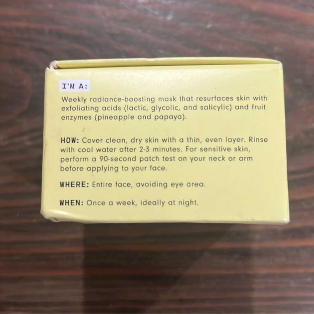 Versed Instant Resurfacing Mask NIB! Never been opened! - Picture 6 of 11